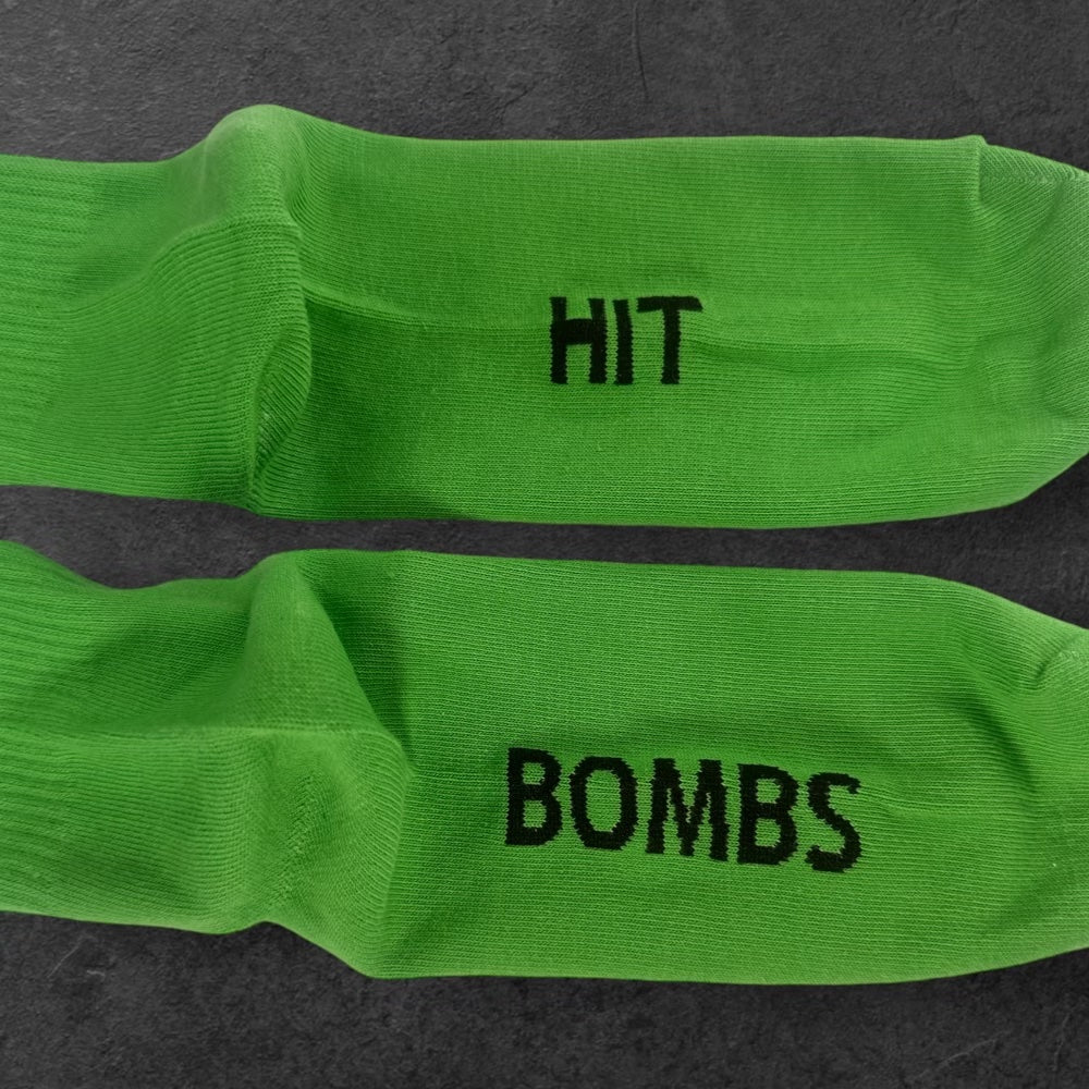 The Green Monsters (Men's Golf Socks) – Big Bogey