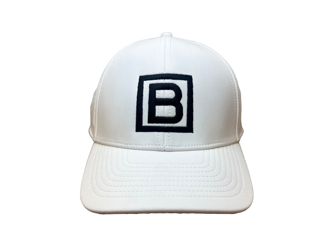 The White Knight (Mens White Golf Hat)