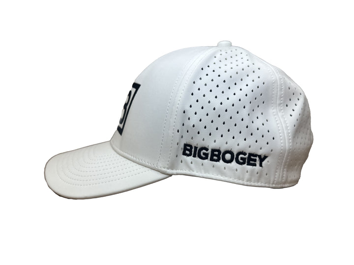 The White Knight (Mens White Golf Hat)