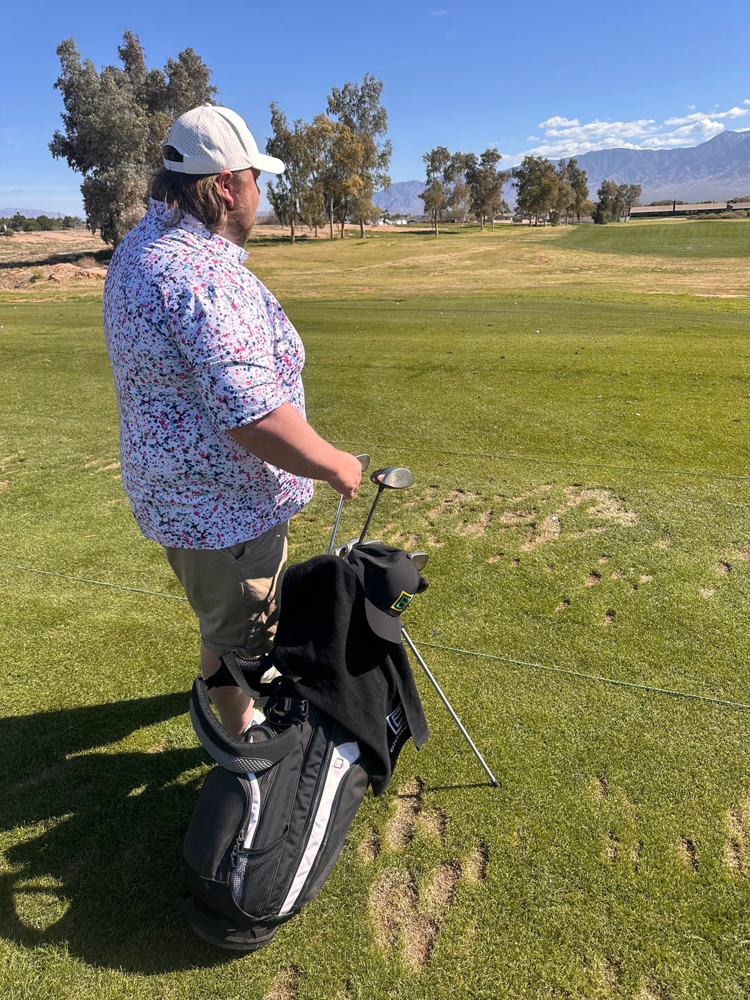 Art School Dropout (Mens Golf Shirt)