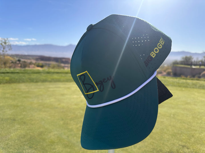 The Master (Mens Green Golf Hat)