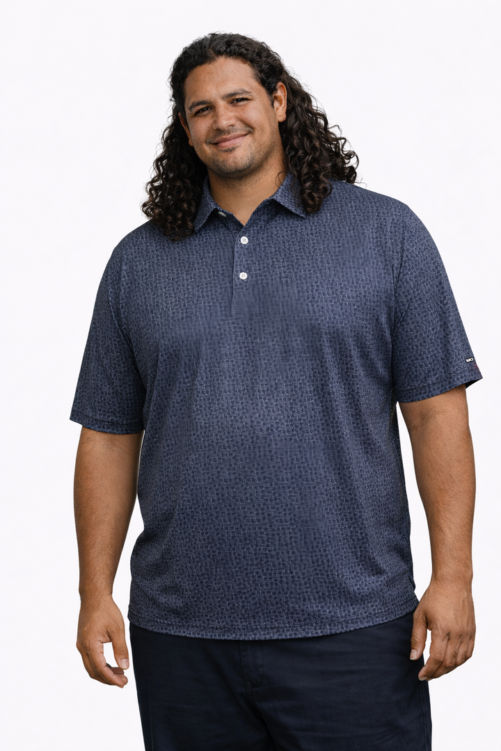 Snapping Necks and Cashing Checks (Mens Black Golf Shirt)